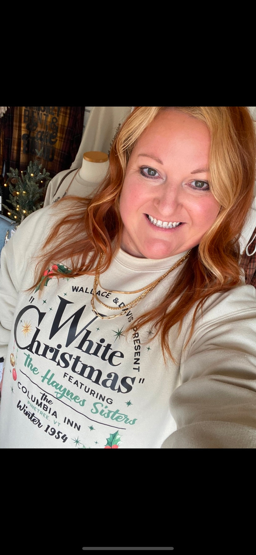 White Christmas Sweatshirt