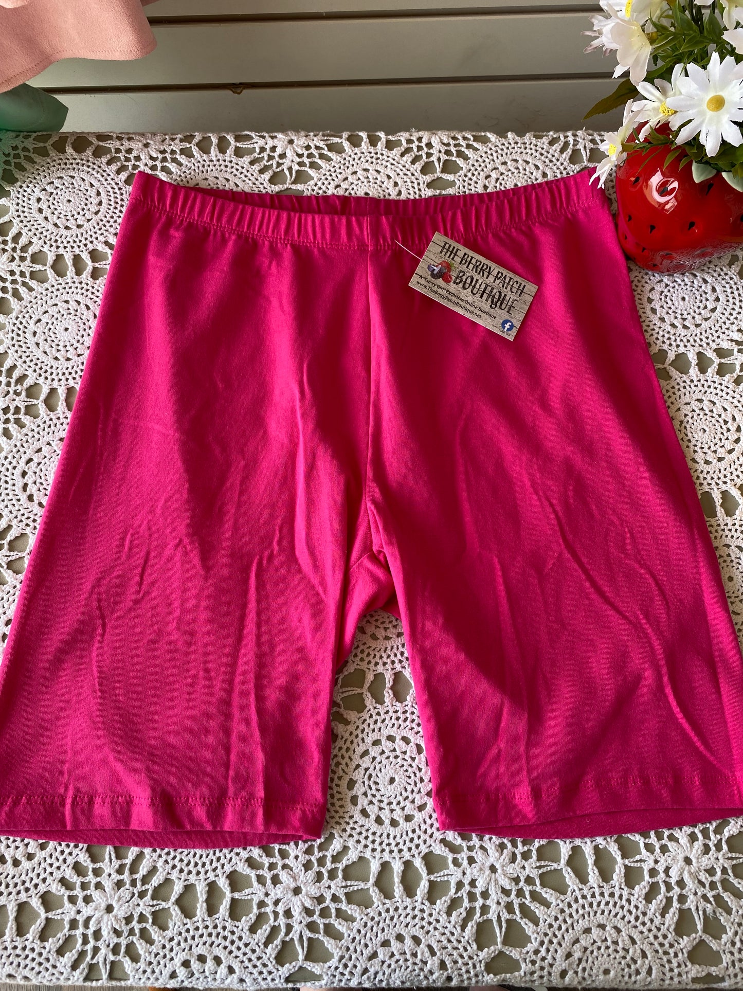 Pink Biker Shorts