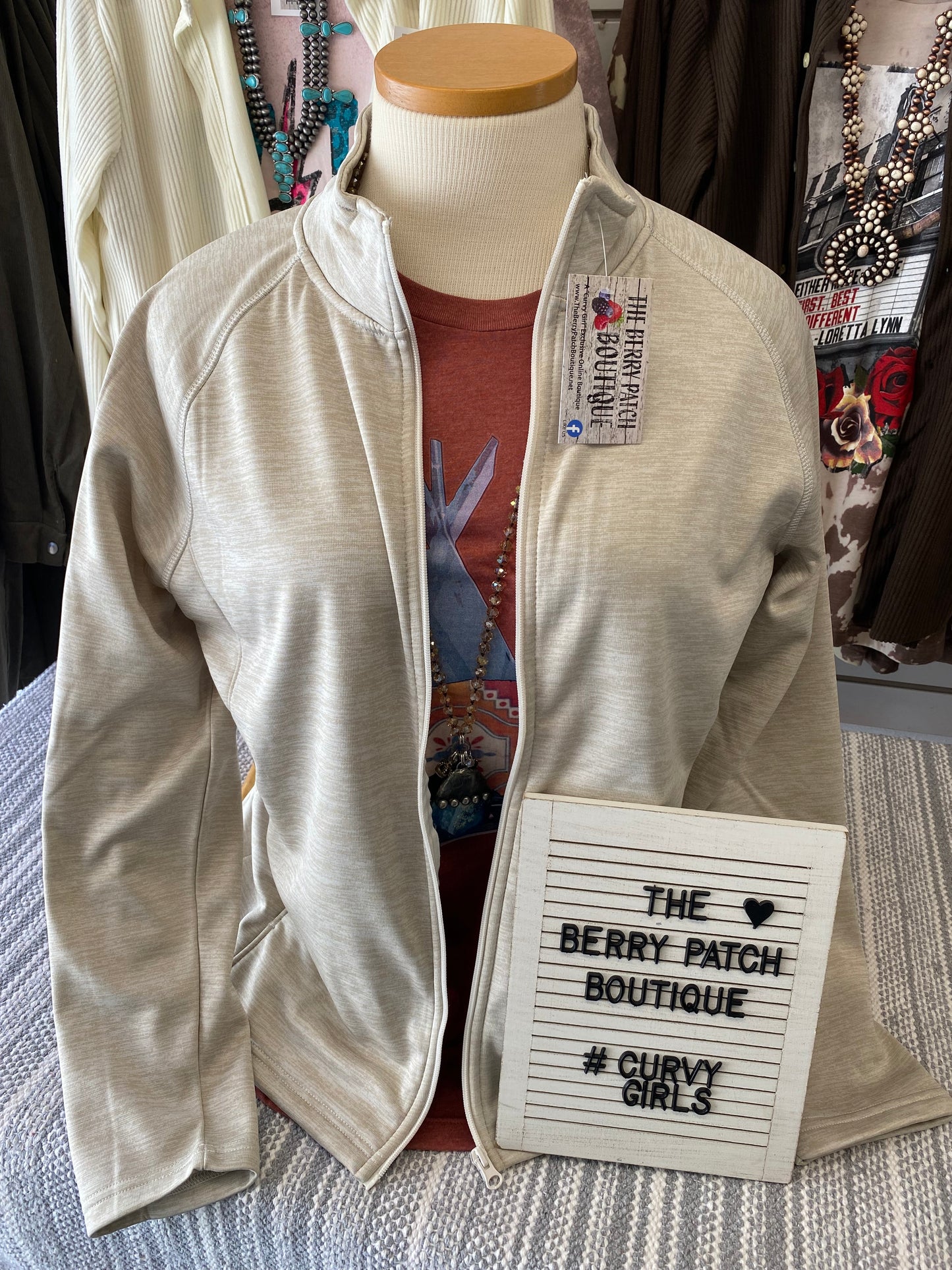 Dolly Full Zip Jacket!