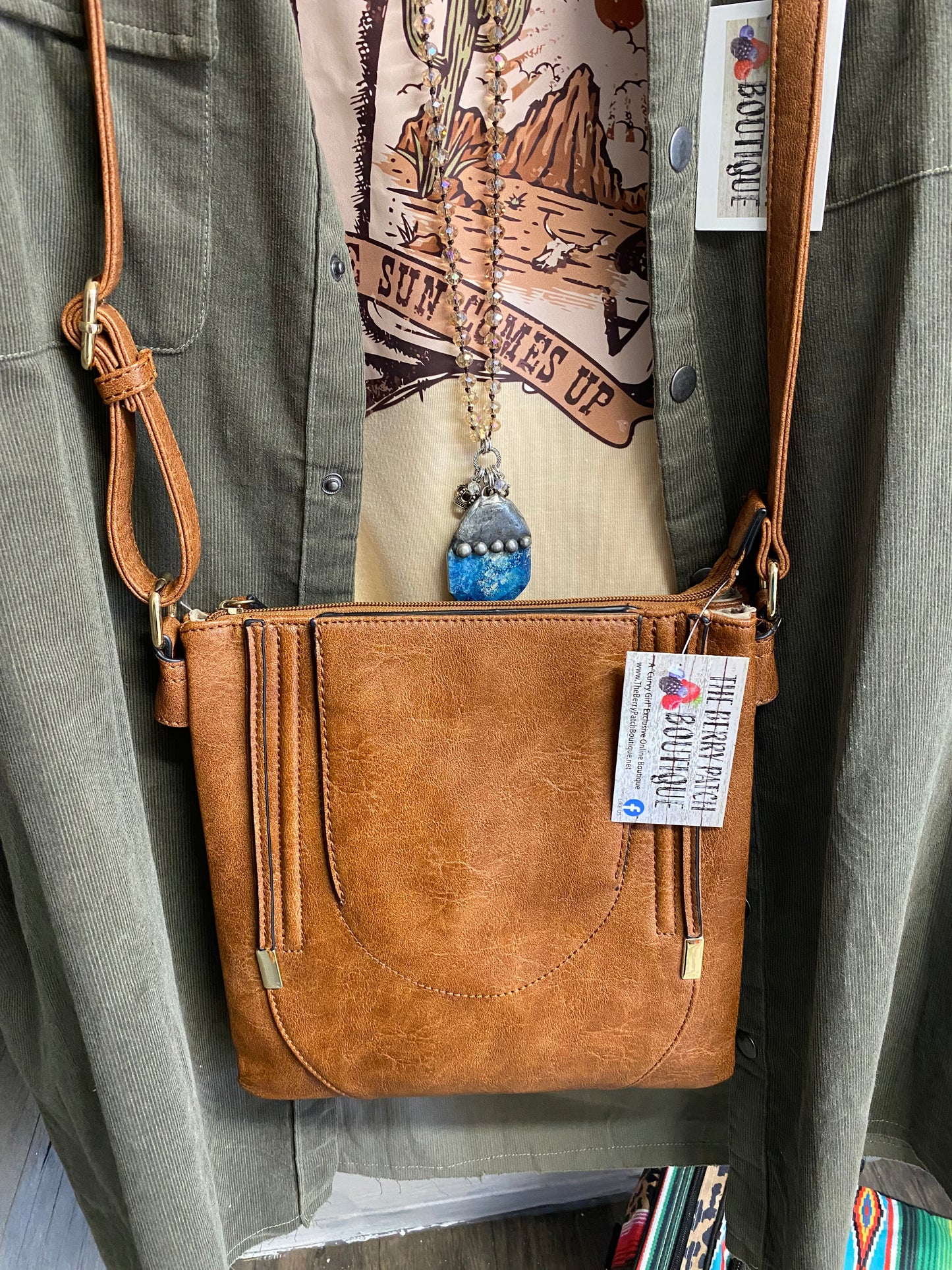 Leather Crossbody Purse