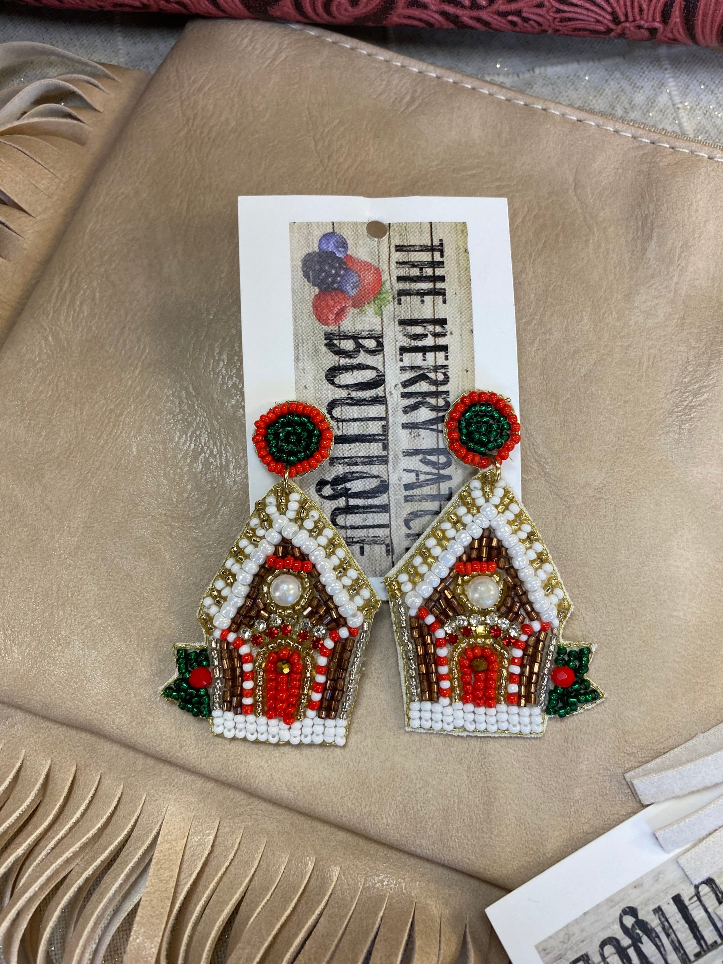Gingerbread Earrings