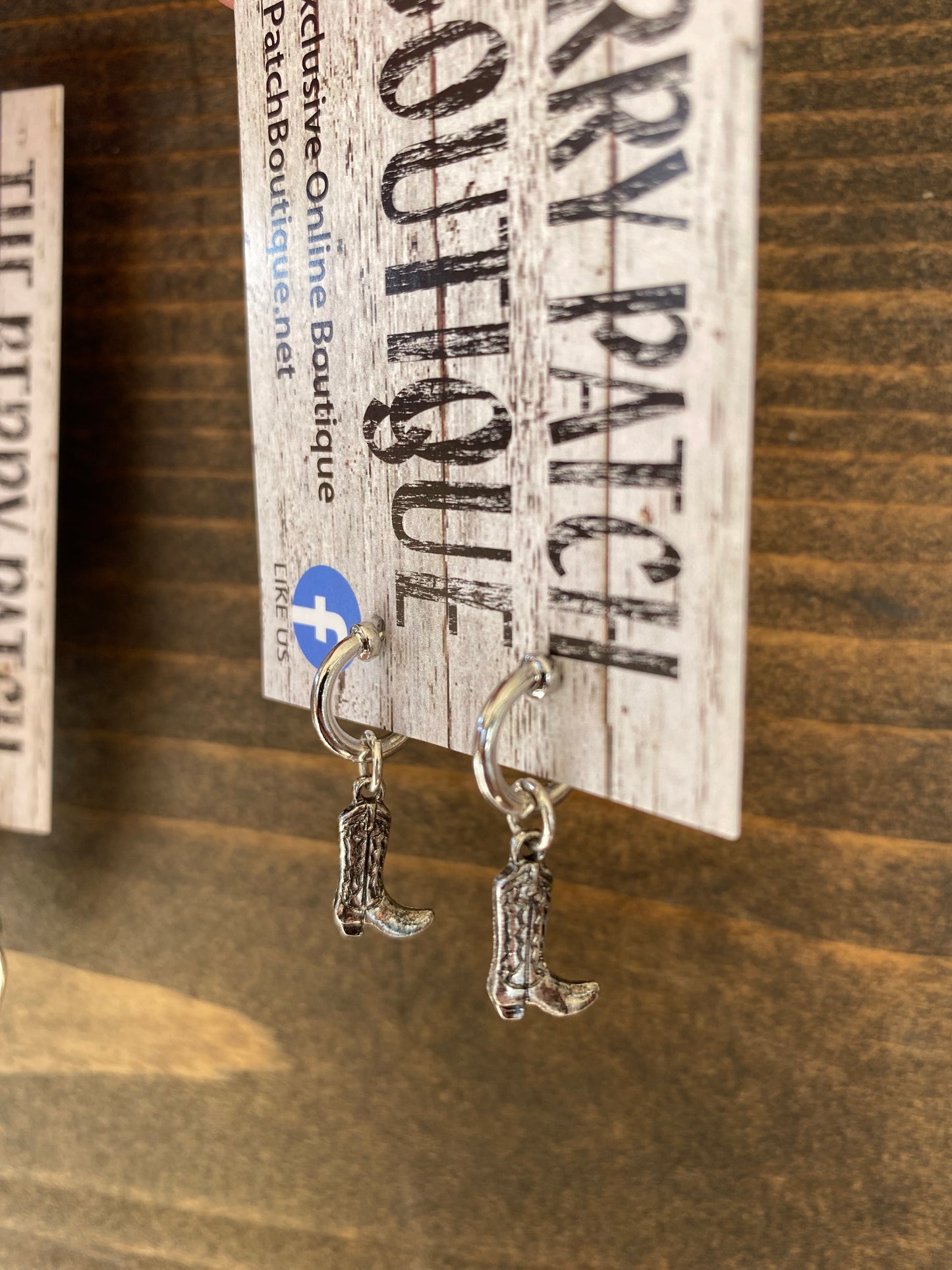 Little Cowboy Boots Earrings