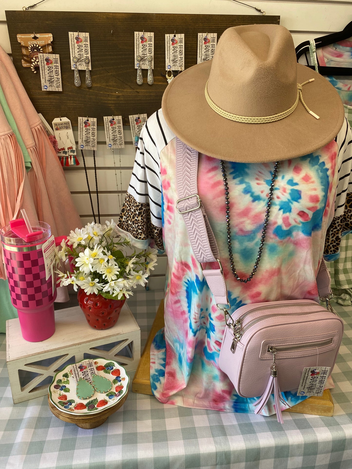 Lavender Crossbody Purse