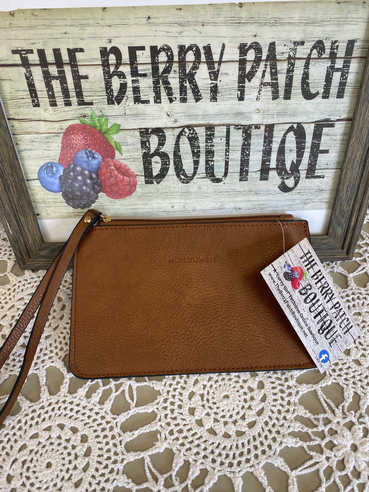 Montana West Leather Money Pouch