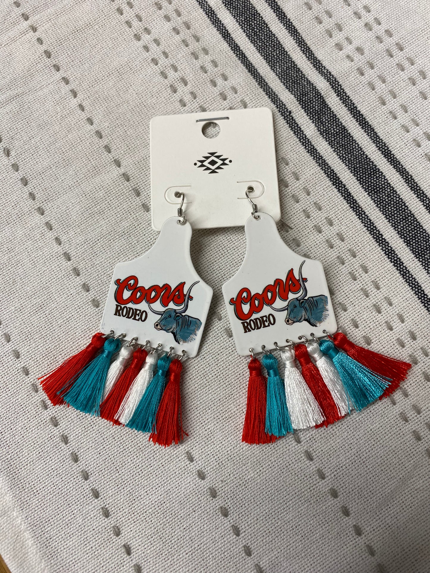 Coors Rodeo Earrings