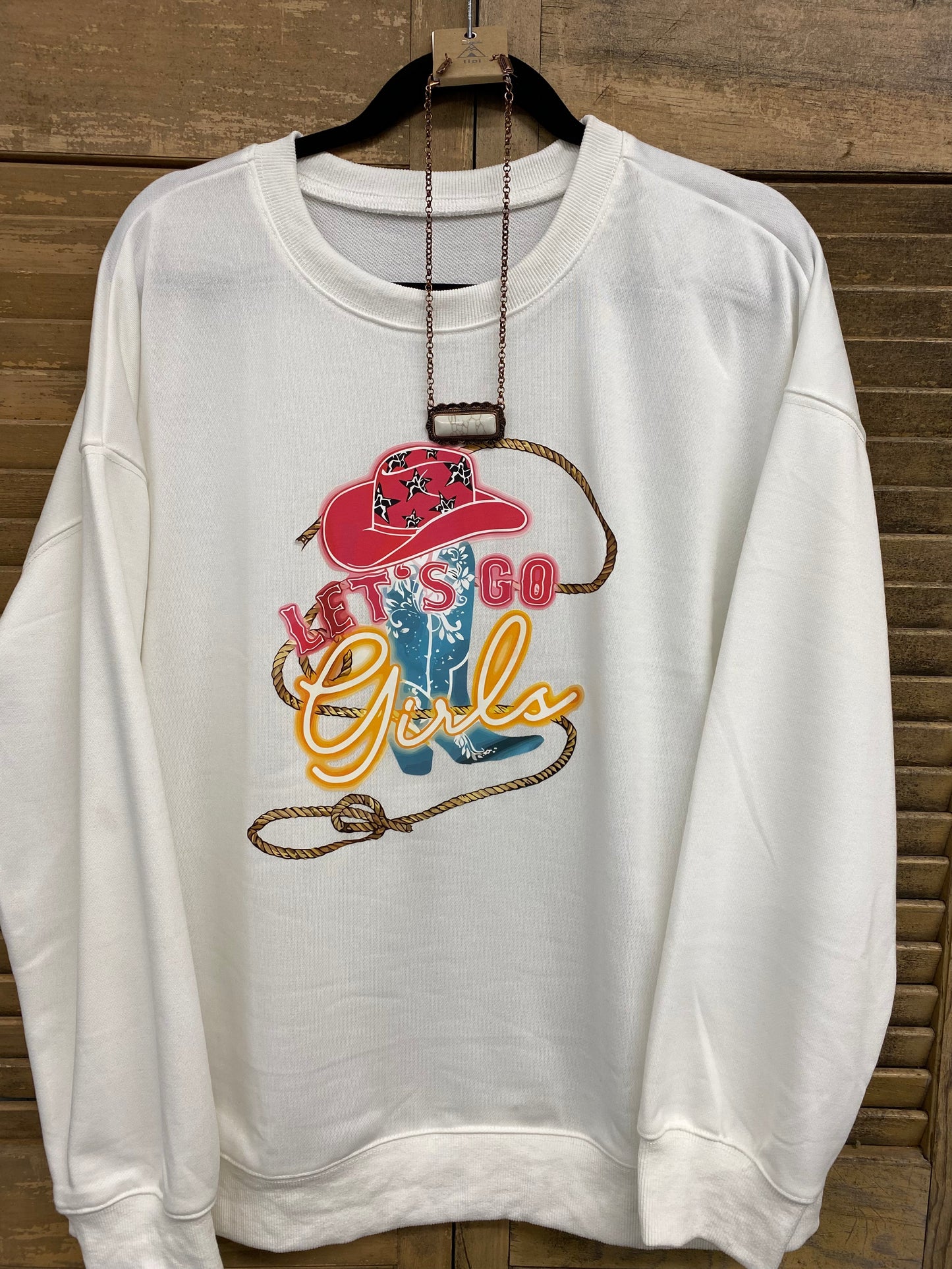 Let’s Go Girls Pullover