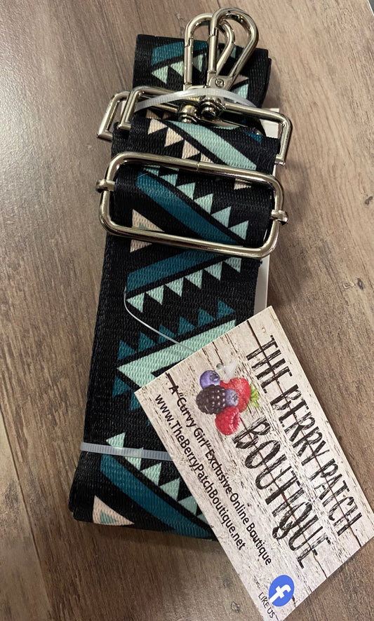 Turquoise Aztec Purse Strap