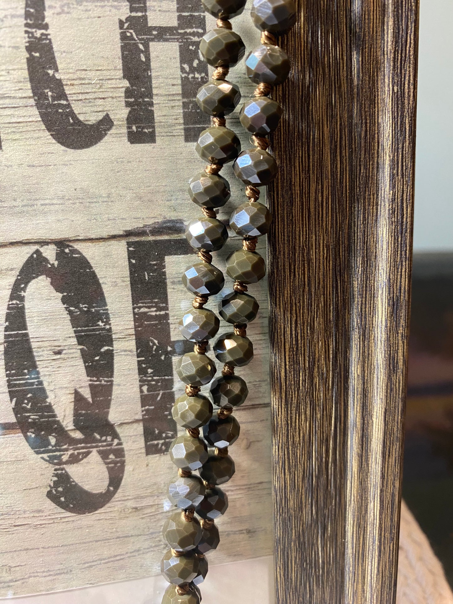 Dark Gray Beads