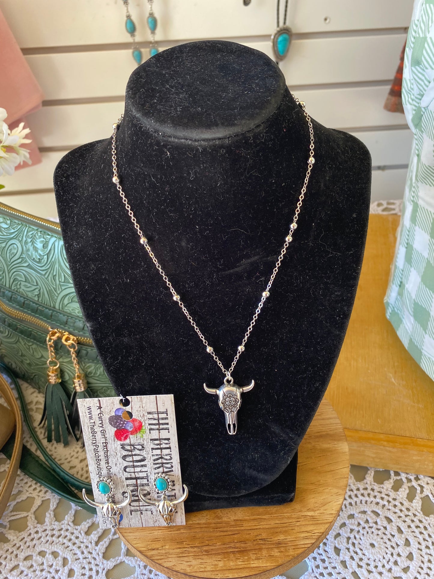 Bull Skull Necklace
