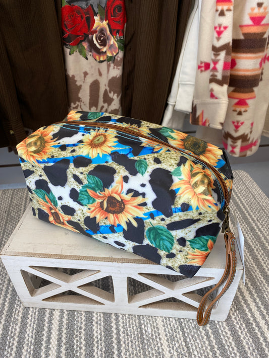 Sunflower Makeup Bag