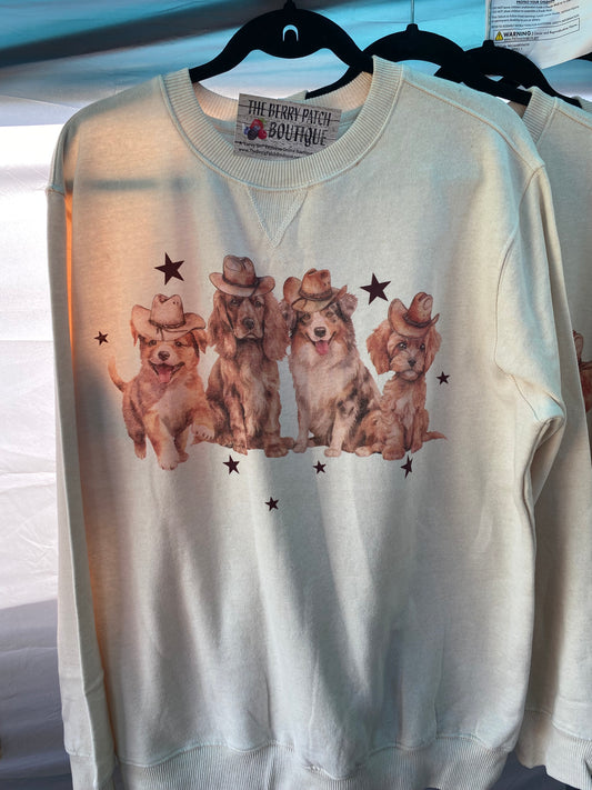Western Pup Sweatshirt