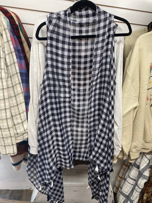Checkered Vest