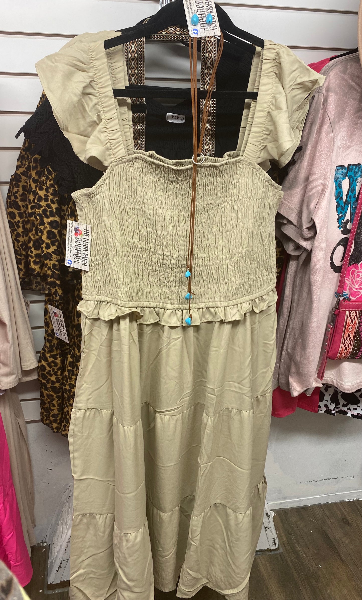 Beige Dress