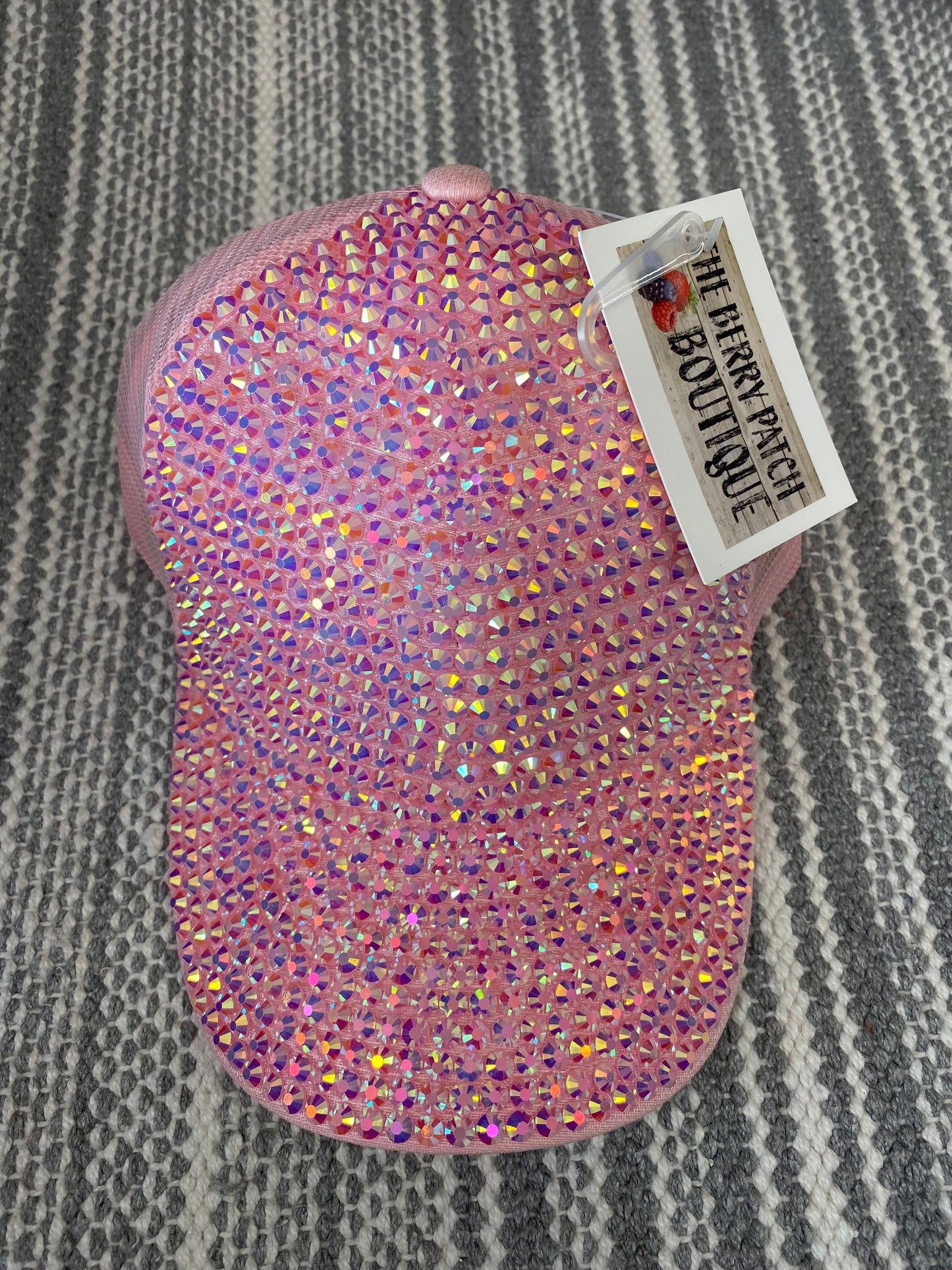 Pink Bling Stud Hat